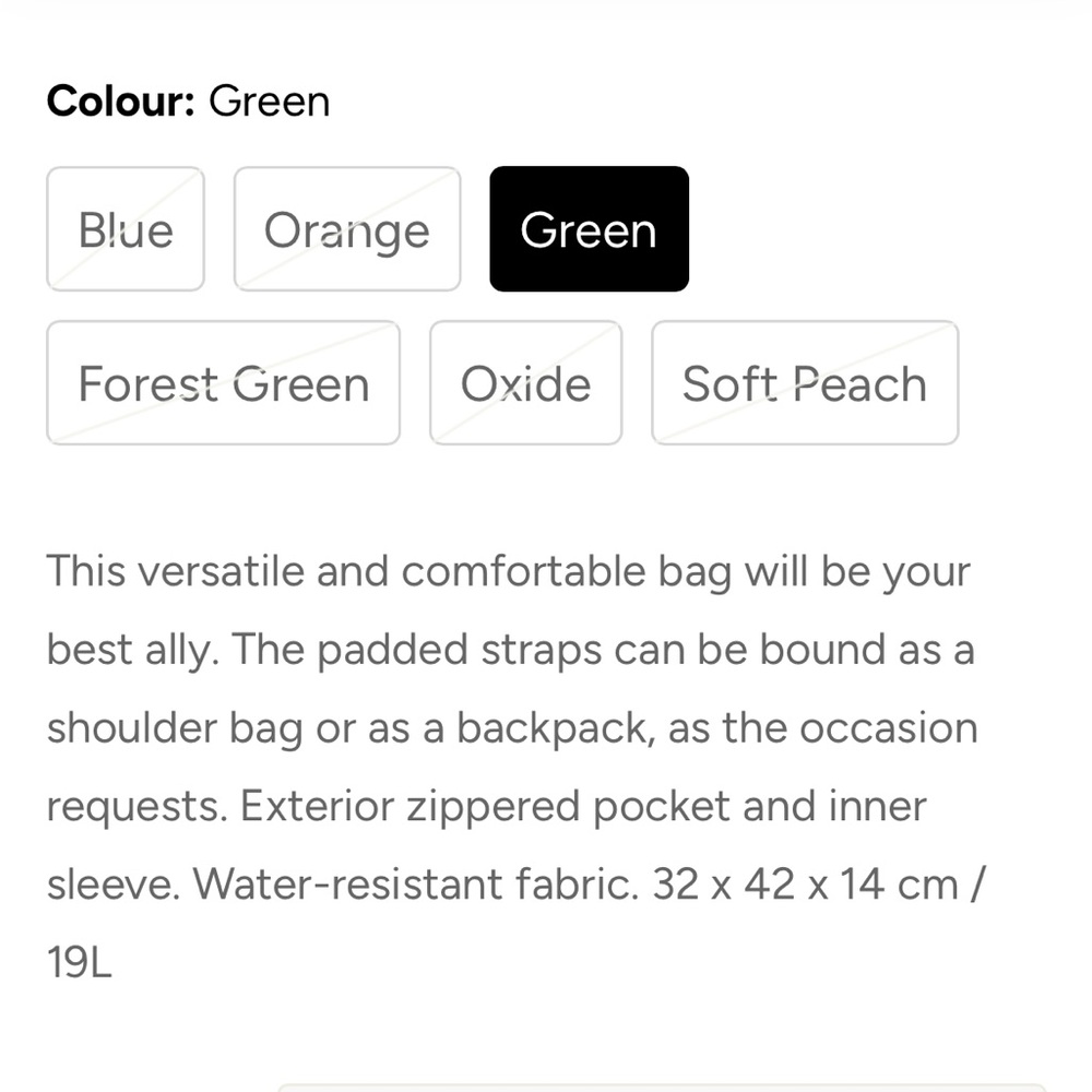 Vibrant Green Olend Ona Soft Bag - Picture 8 of 8